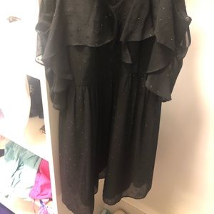 A Black BCBGeneration dress